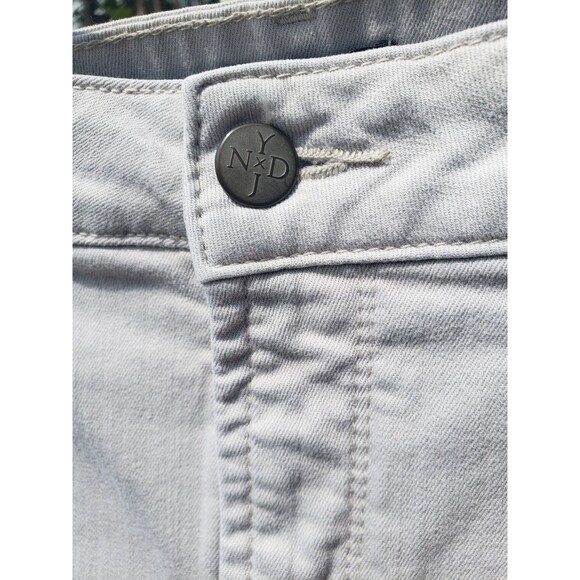 Not Your Daughters Jeans Capris Khaki Tan Cuffed Stretch Womens Sz 16P Lift Tuck - Picture 3 of 16